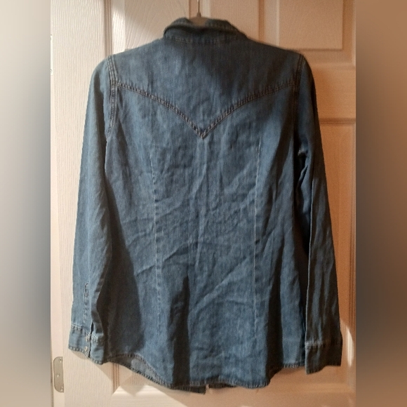 Wrangler retro jean pearl snap size xs - Picture 4 of 4